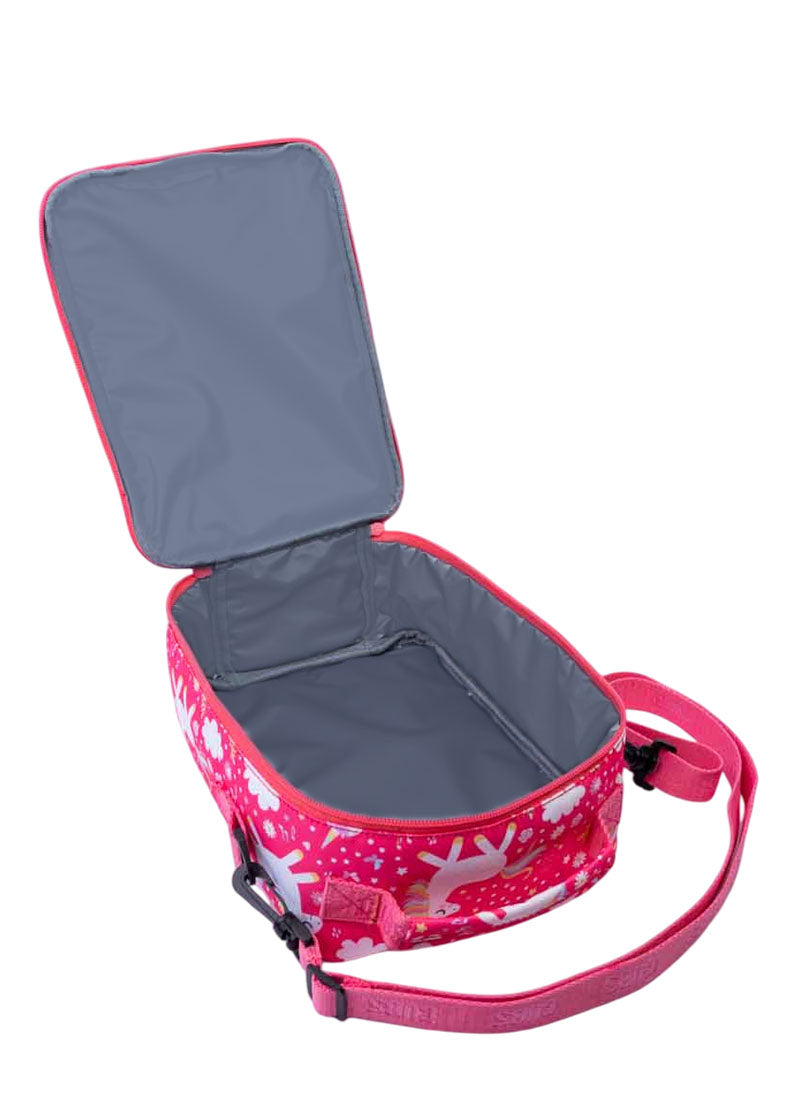 Pinkish unicorn Senior Lunch bag