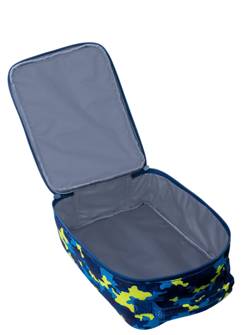 Camouflage blue Regular Lunch bag