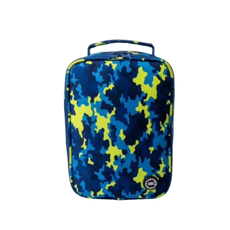 Camouflage blue Regular Lunch bag