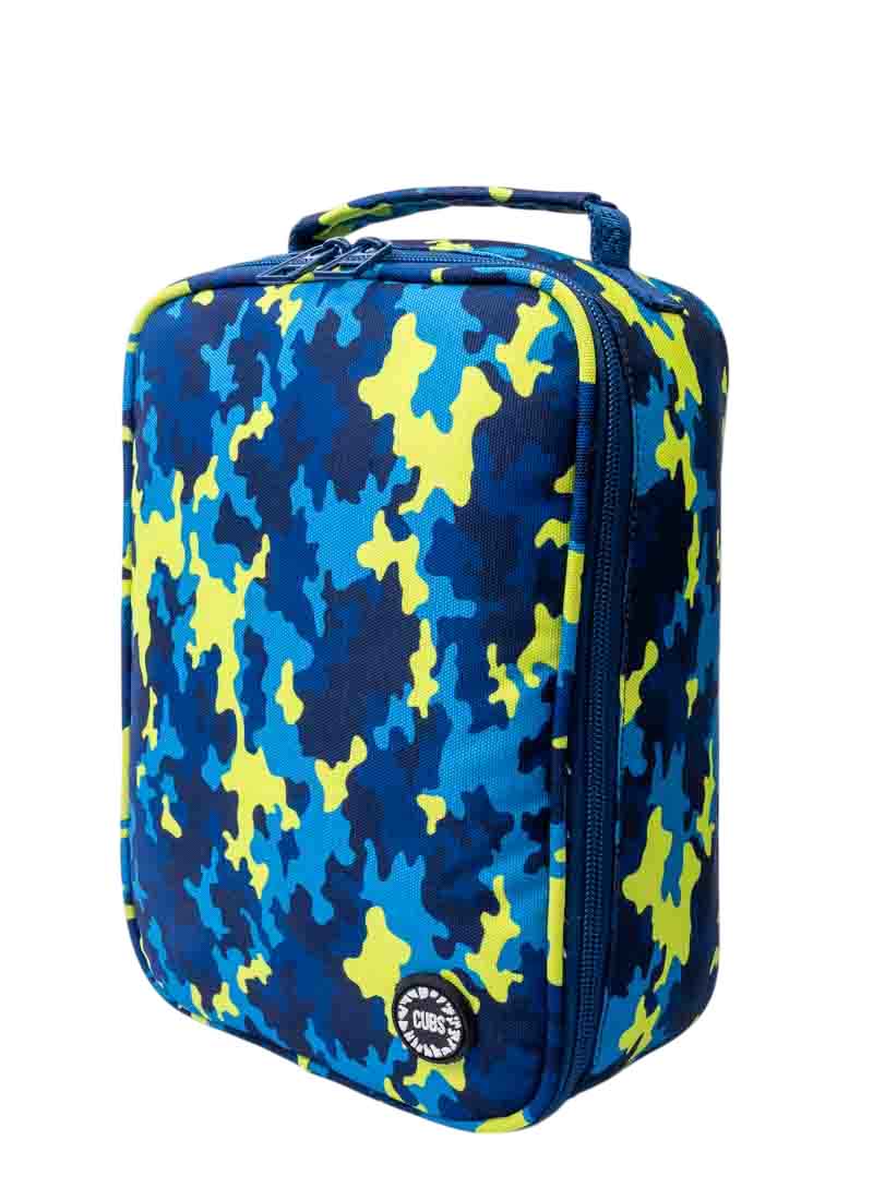 Camouflage blue Regular Lunch bag