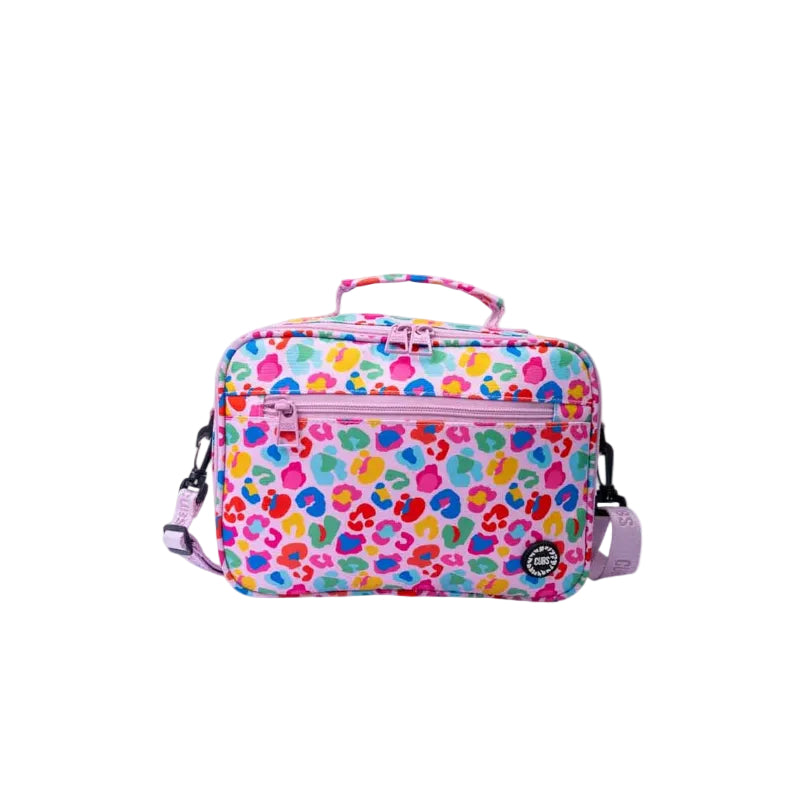 Pink Leopard Girl  Lunch bag