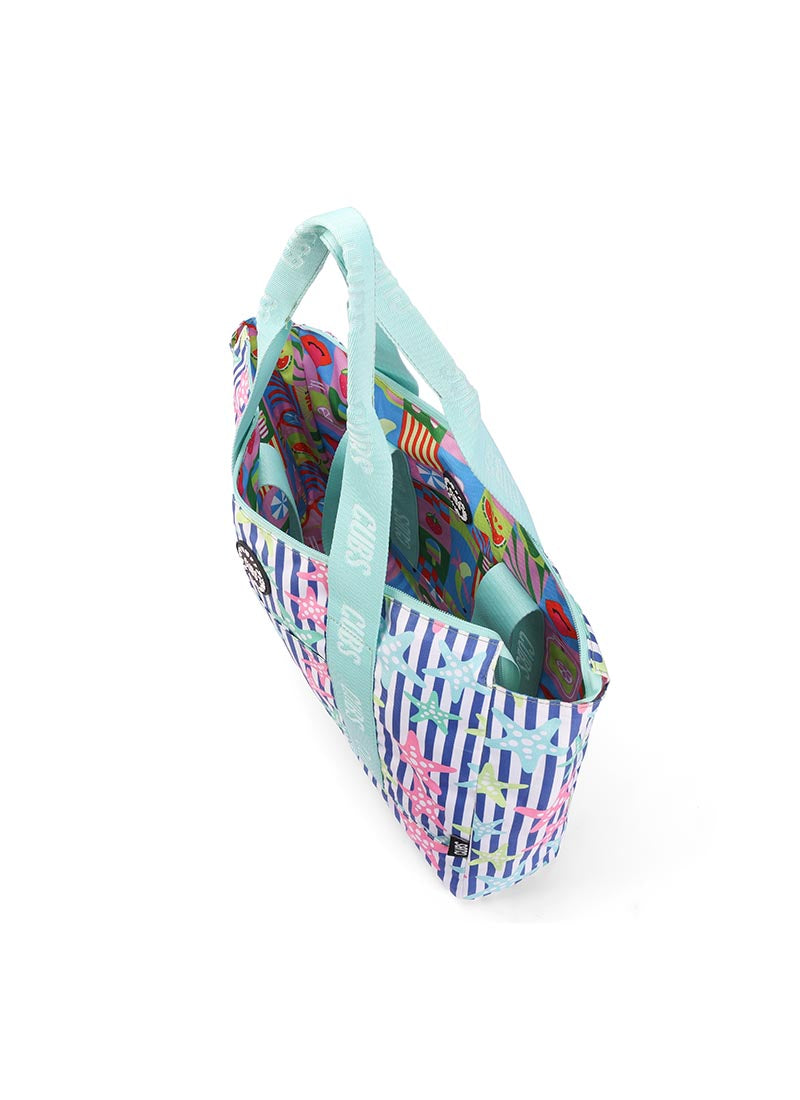 Every Day In Blue Double Face Tote Bag