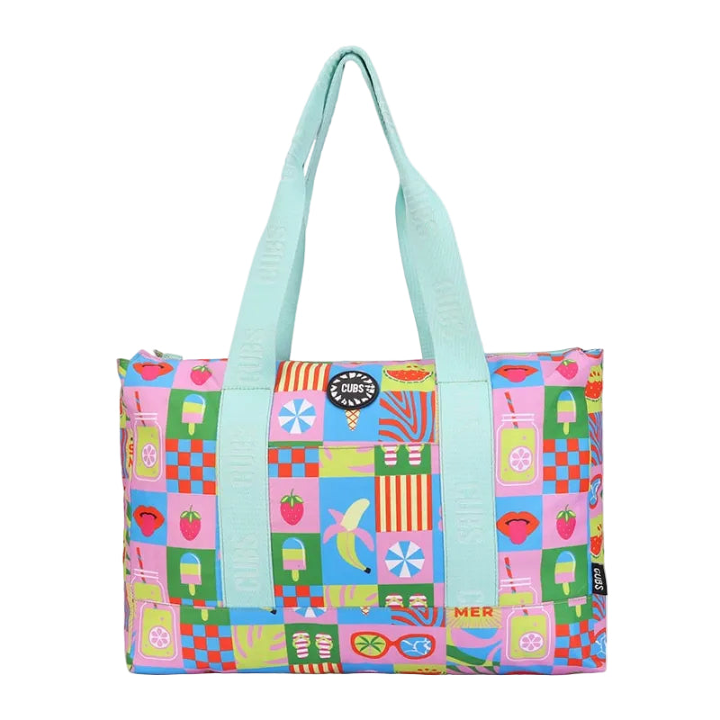 Every Day In Blue Double Face Tote Bag
