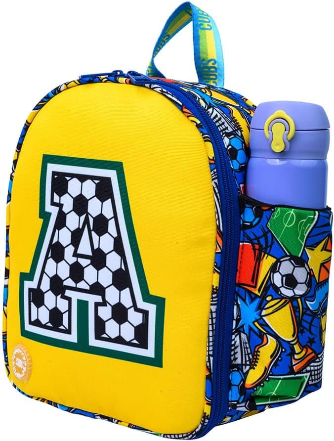 Football Fan letter A Lunch bag Nursery