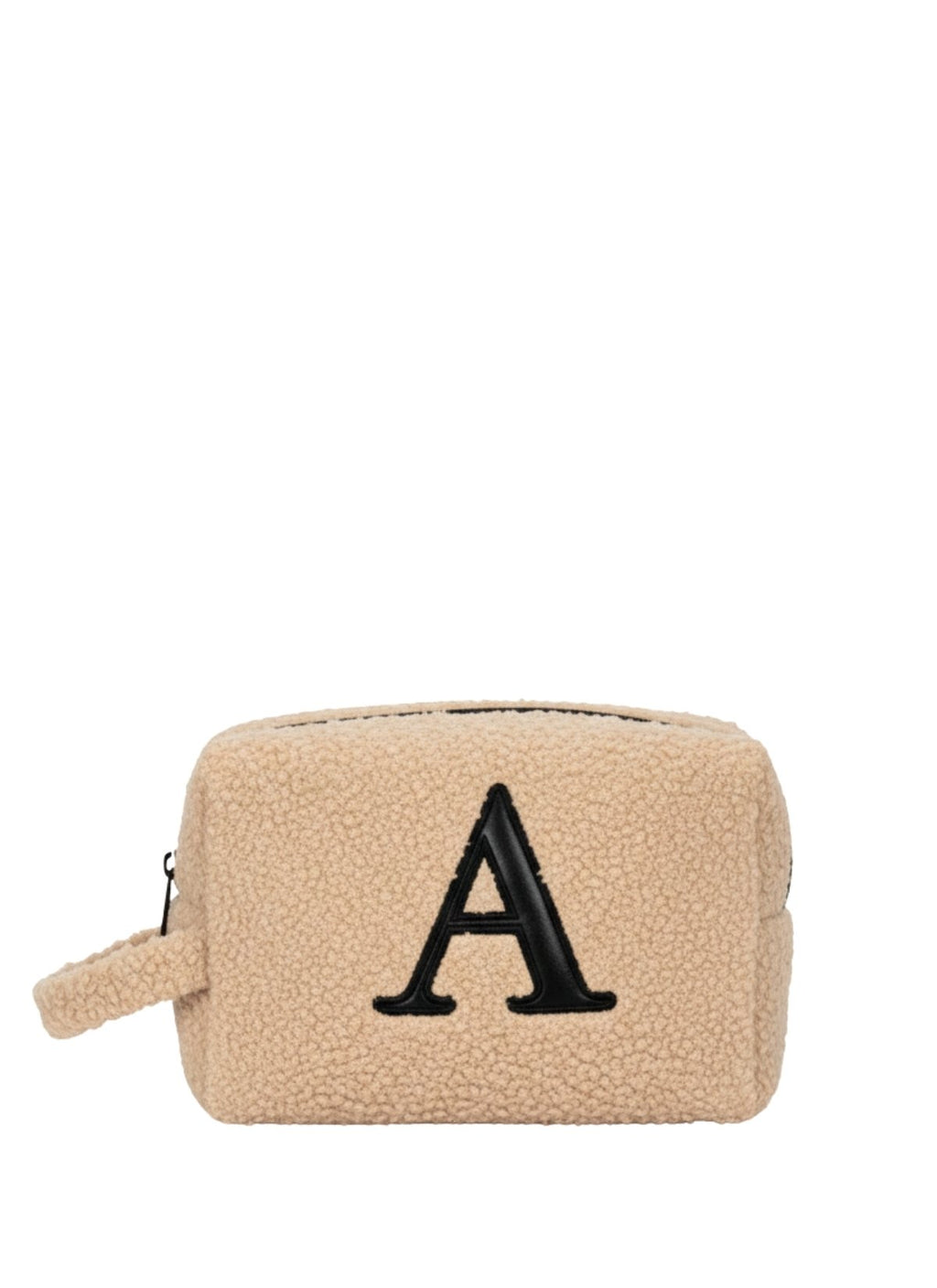 Fur Pouch with letter A