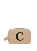 Fur Pouch with letter C