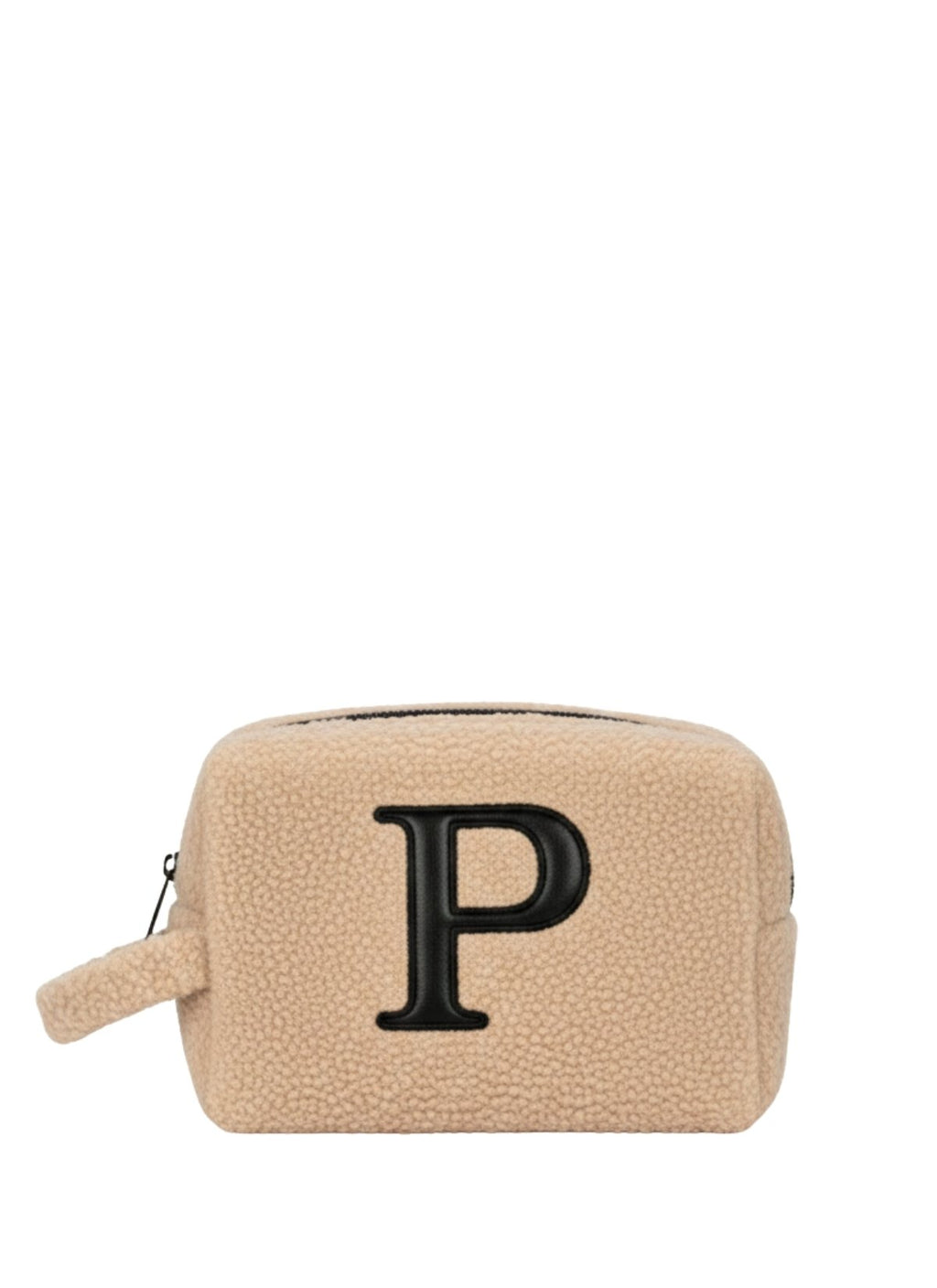 Fur Pouch with letter P