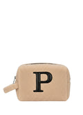Fur Pouch with letter P