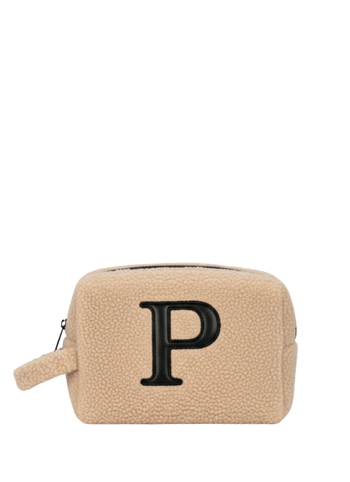 Fur Pouch with letter P