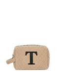 Fur Pouch with letter T