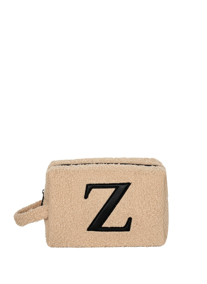 Fur Pouch with letter Z