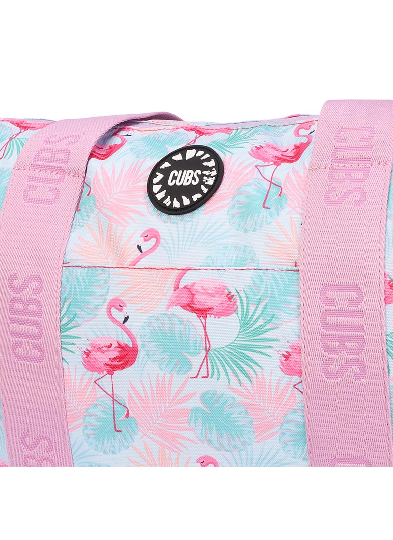 Fruits and Flamingos Double Face Tote Bag