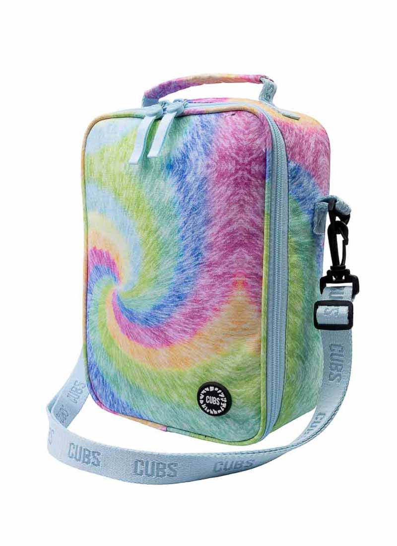 Pastel Rainbow Swirl Senior Lunch bag