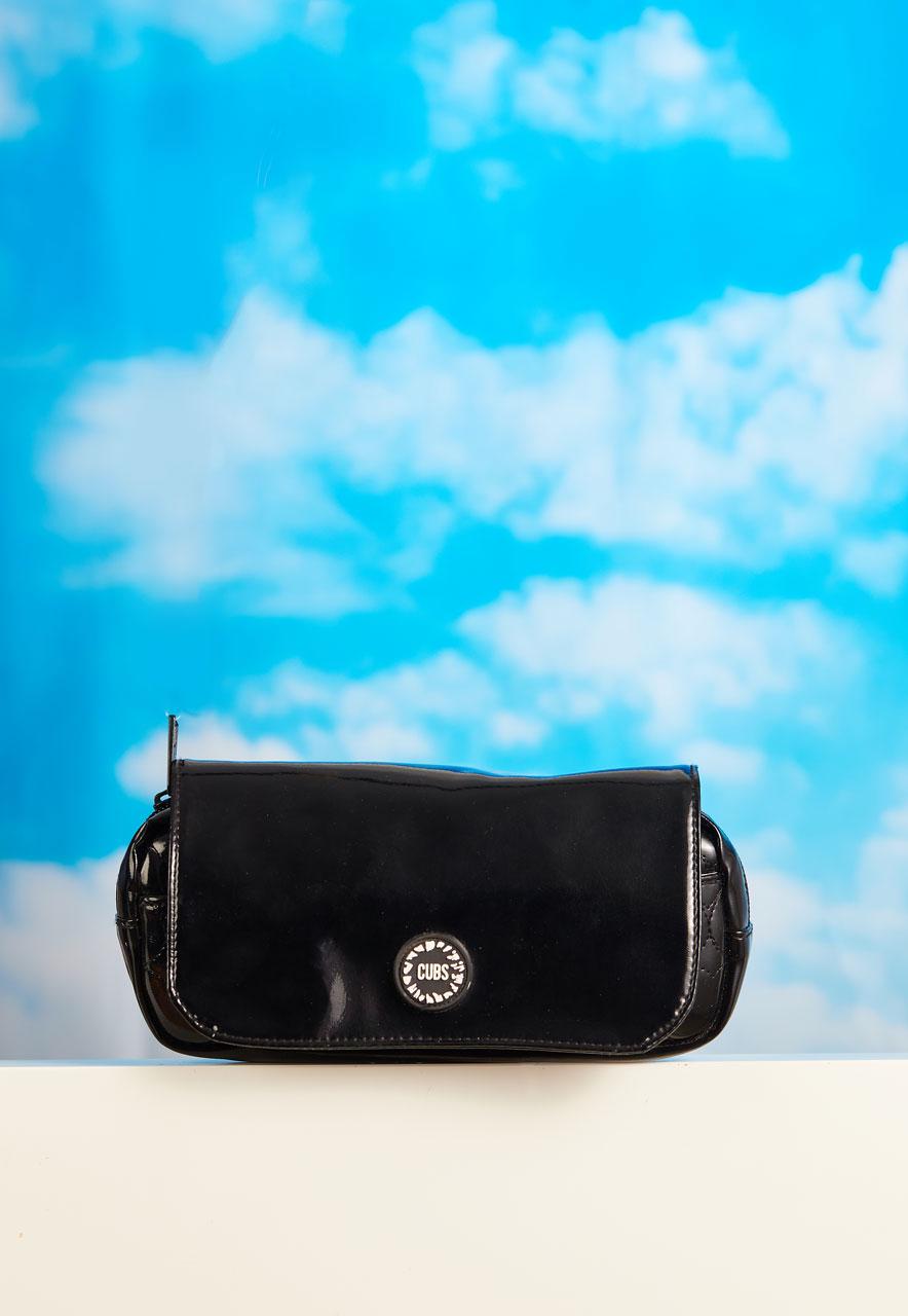 Shiny Black High School Pencil Case