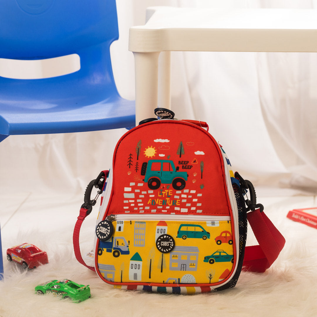 Little Adventure Cars Pre-School Lunch bag