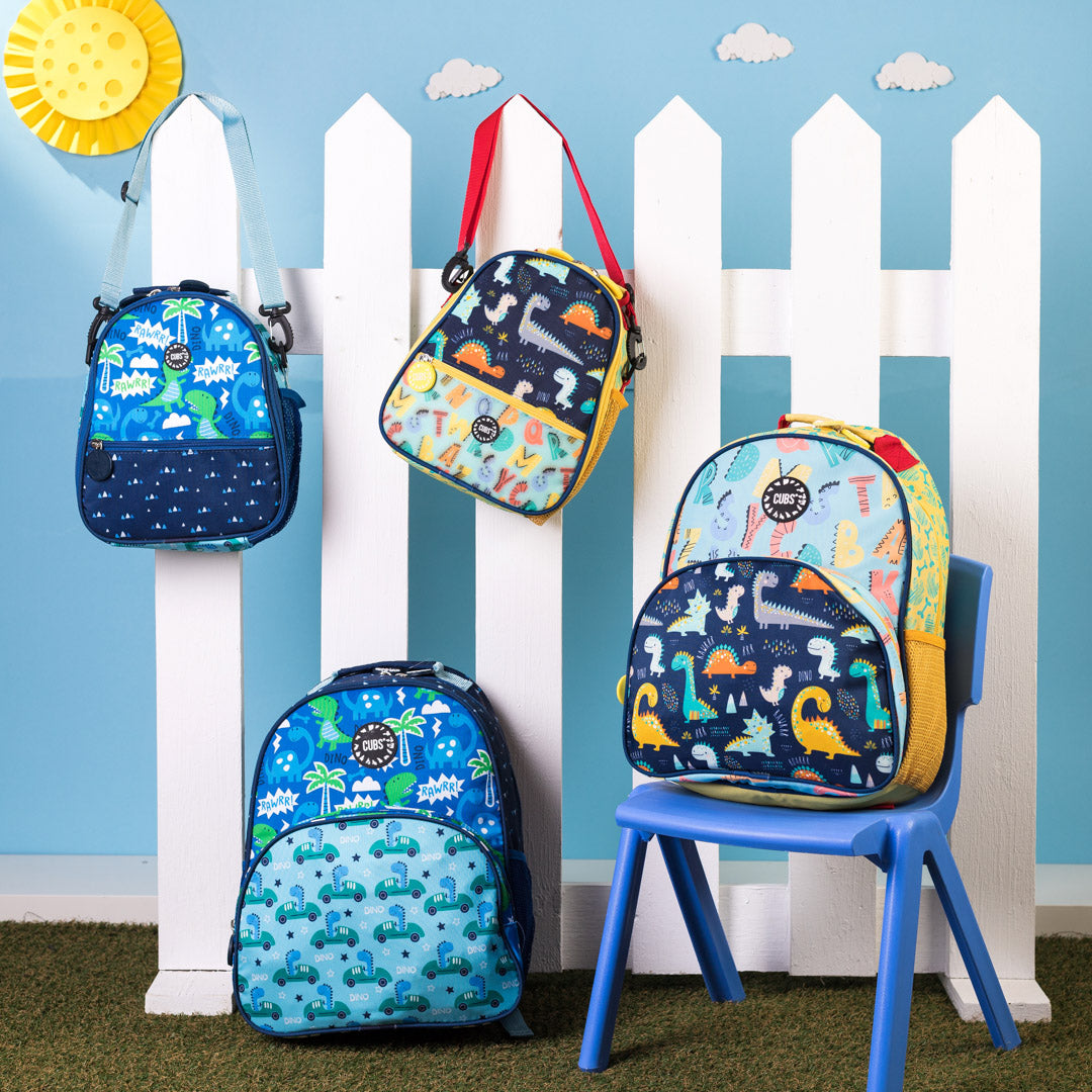 Blue Dino Pre-School Lunch bag