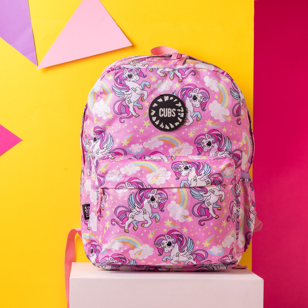 Baby Pink Unicorn & Rainbows