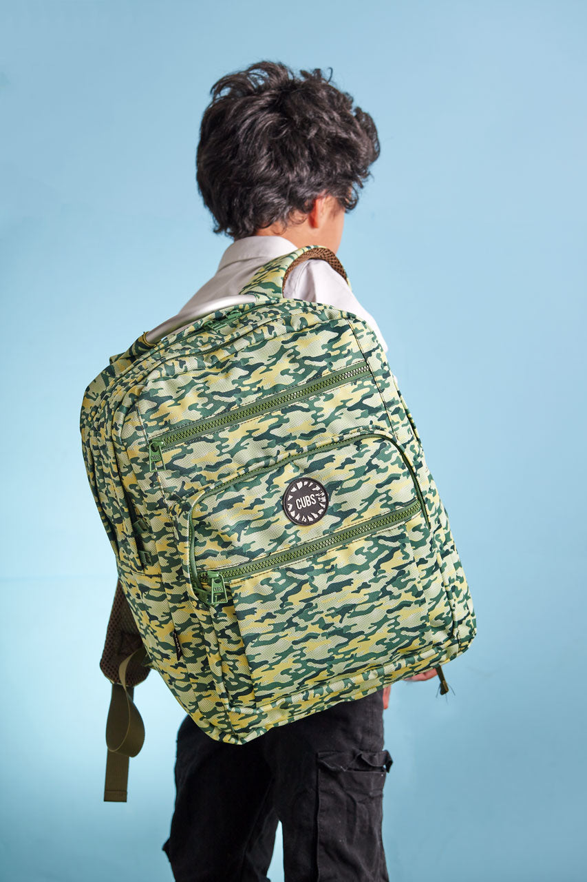 Camouflage Vibes Senior Backpack