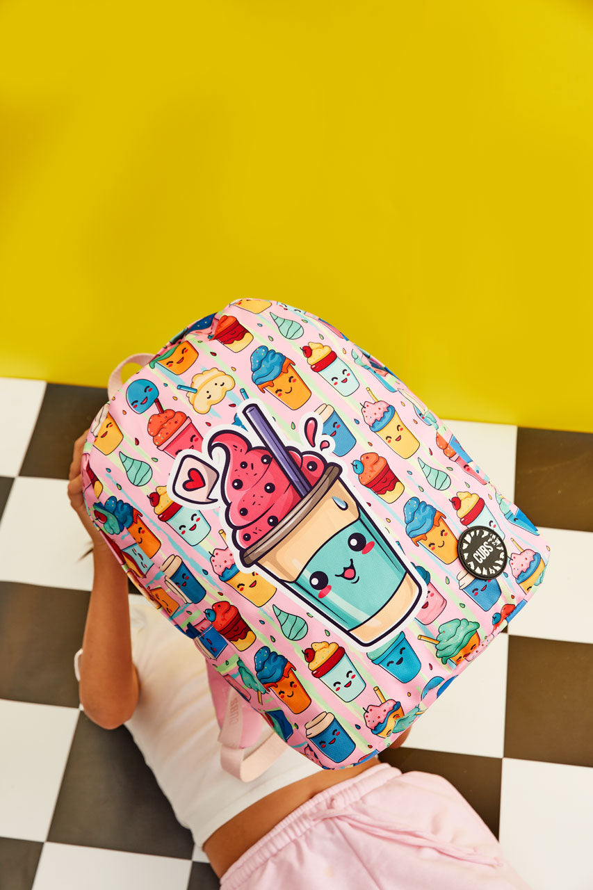Cute Frappe Big & Basic Backpack