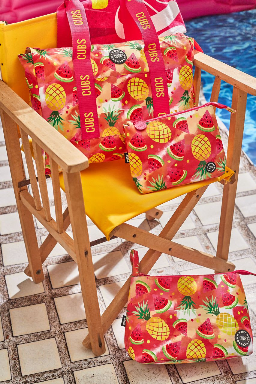 Watermelon Ice Cream Double Face Tote Bag