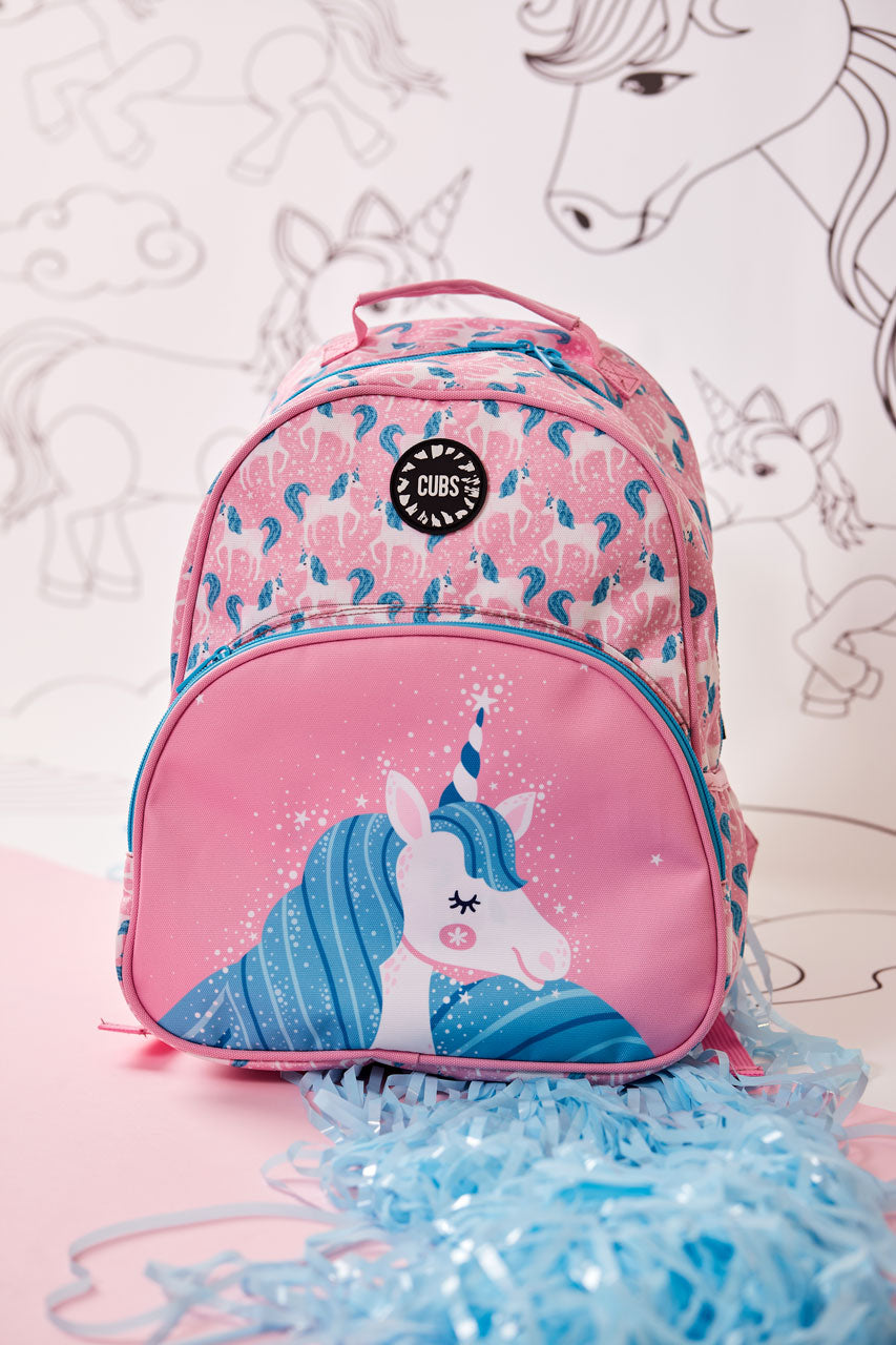 Magical Blue Unicorn Pre-School Backpack