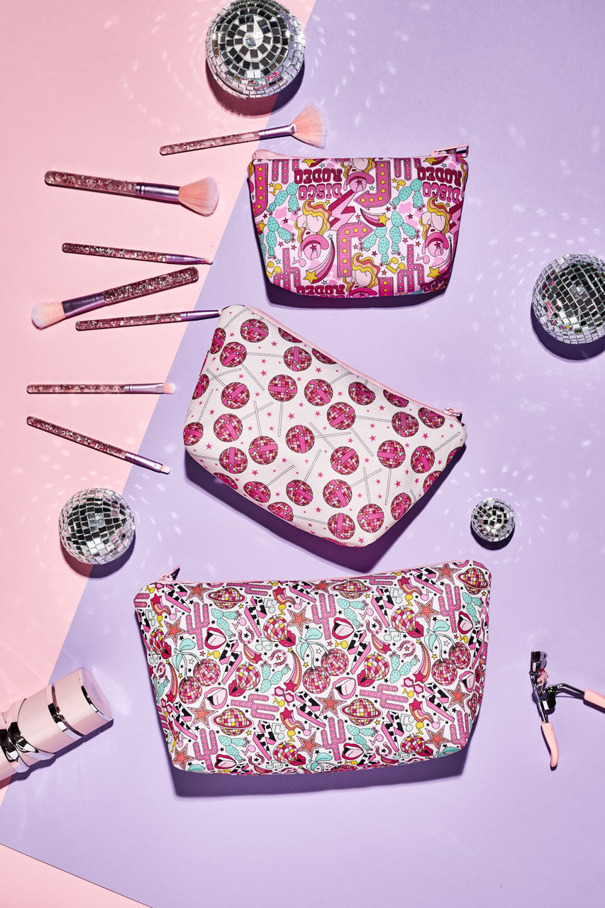 Disco Rodeo Make-Up Rectangular Bags