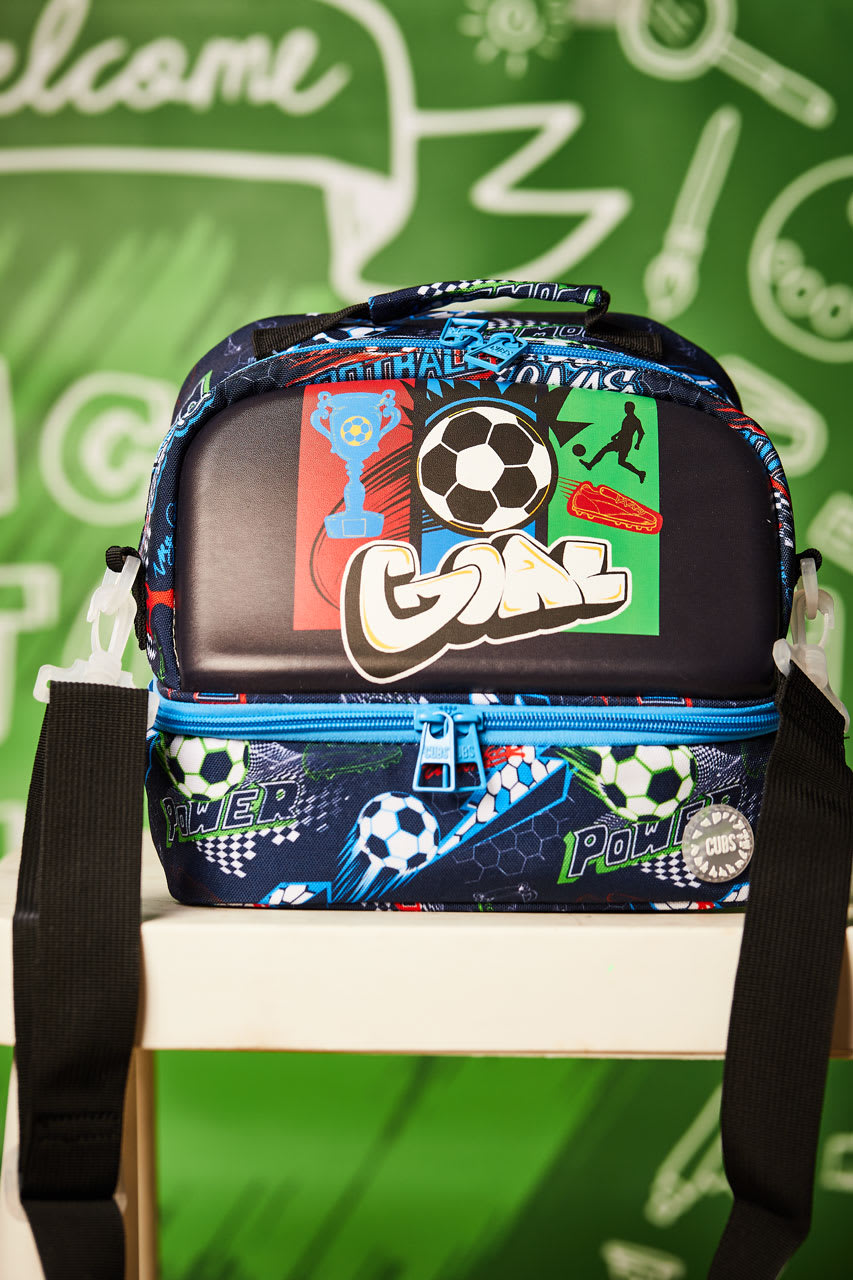 GOAL TIME Hard Top Lunch bag