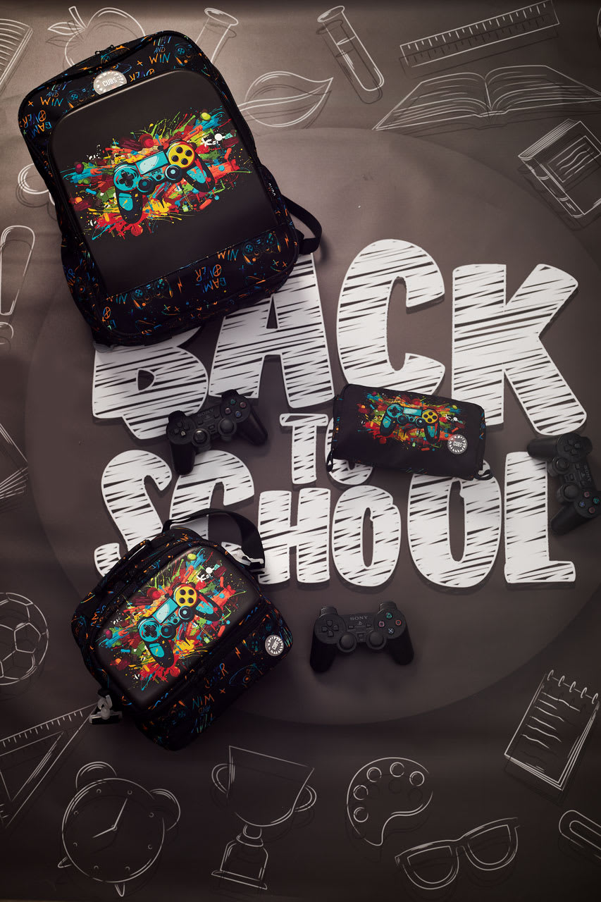 GAME ON Hard Top Backpack