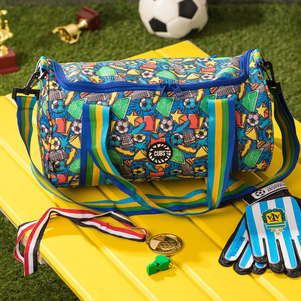 FootBall Blues duffle bag