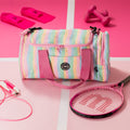 Pastel Smilesduffle bag