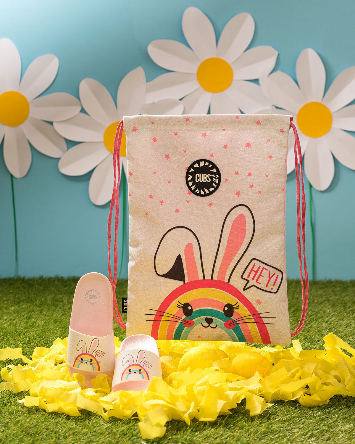 Hey Bunny String Bag