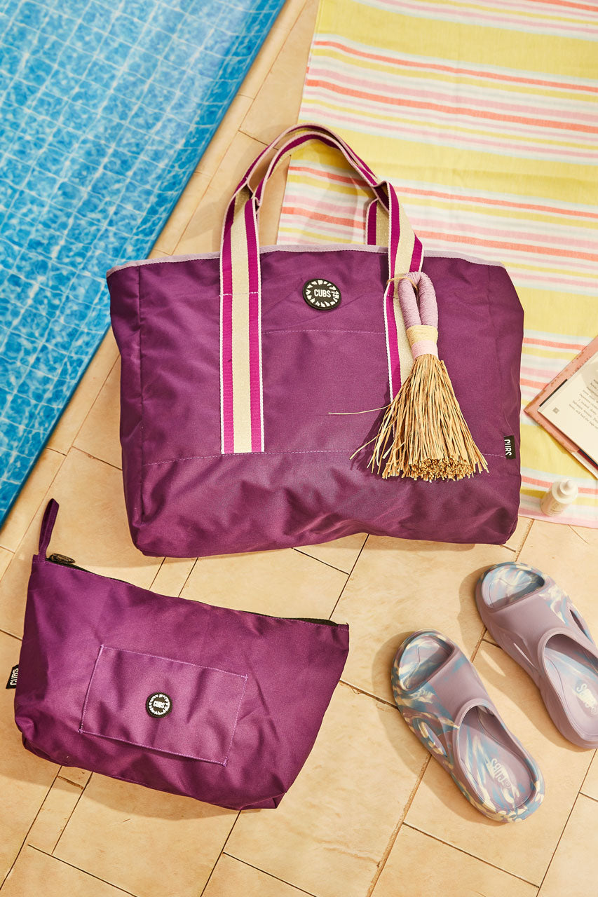 All Purple Single Tote Bag