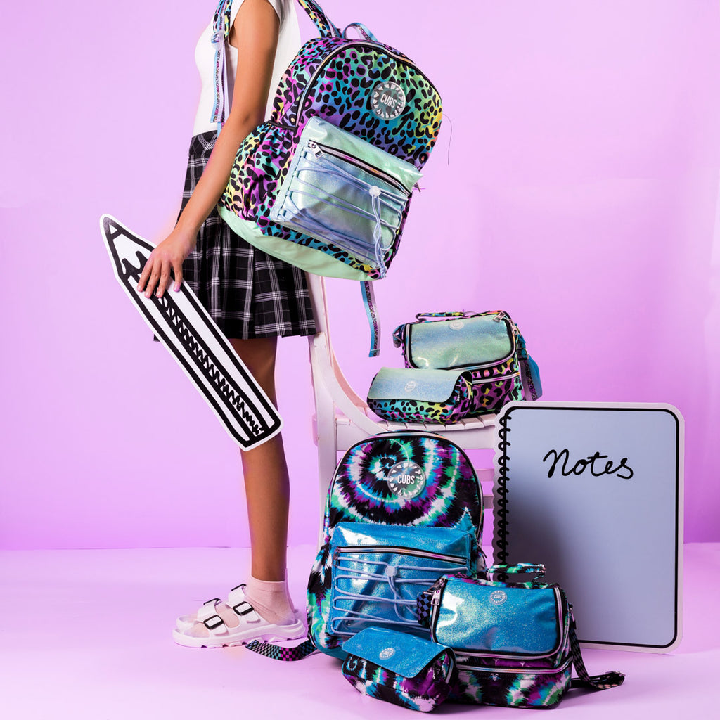 Dazzle tie dye High School Pencil Case