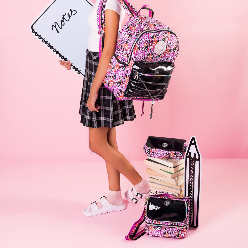 Colorful Love High School Lunch Bag
