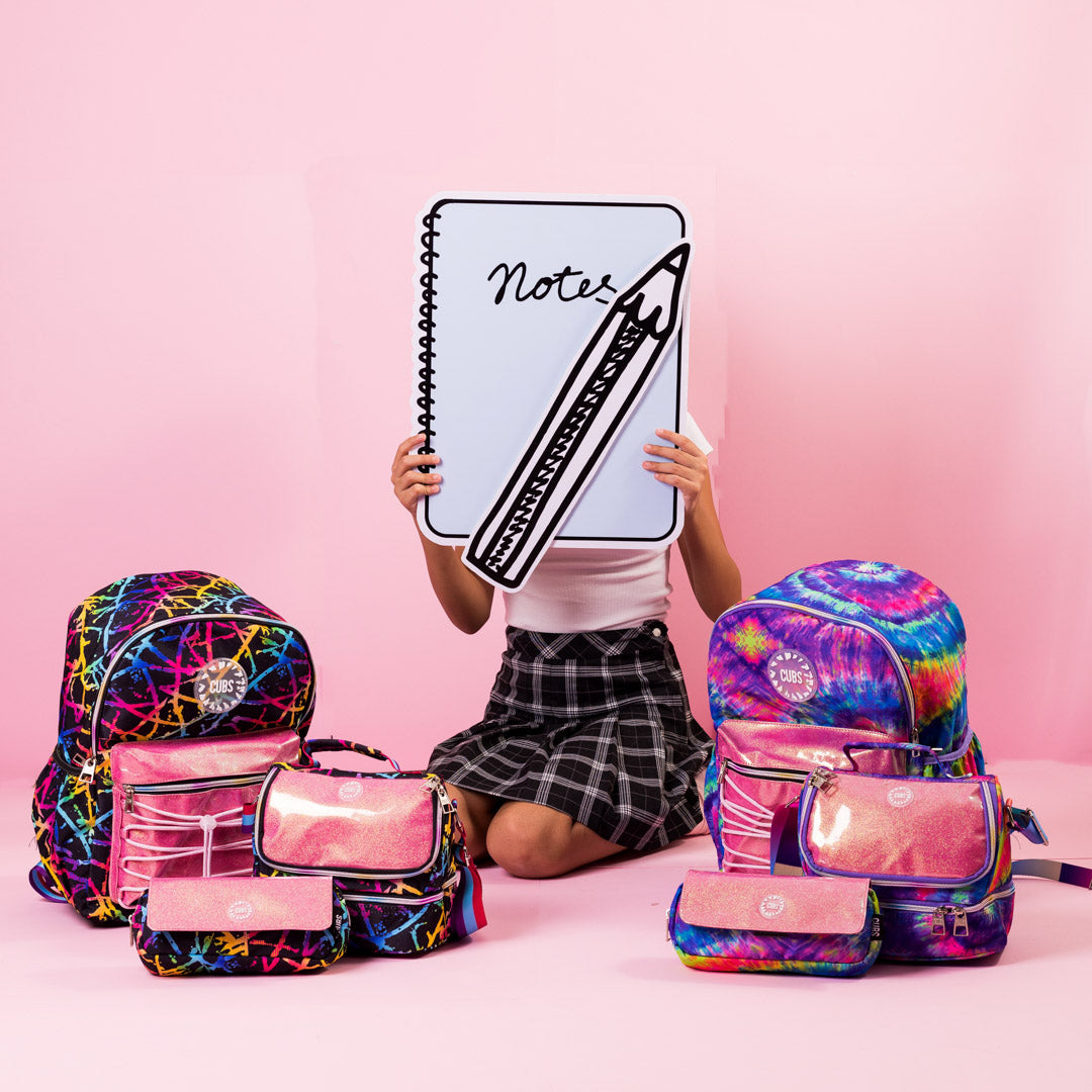 Dark Night Ray High School Backpack