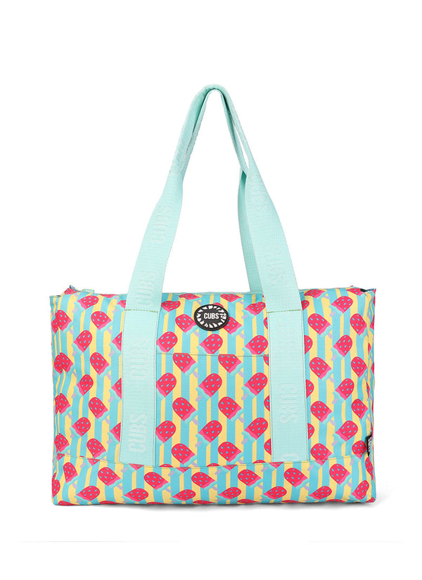 Ice-Cream and Flamingos Double Face Tote Bag