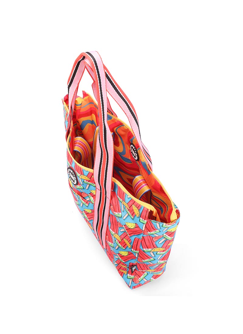 Ice-Cream and water colors Double Face Tote Bag