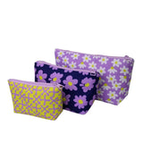 Lilac & Yellow Box Make Up Sets Makeup Bag