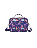 Navy Blue Baby Unicorn Glittery cross body lunch bag