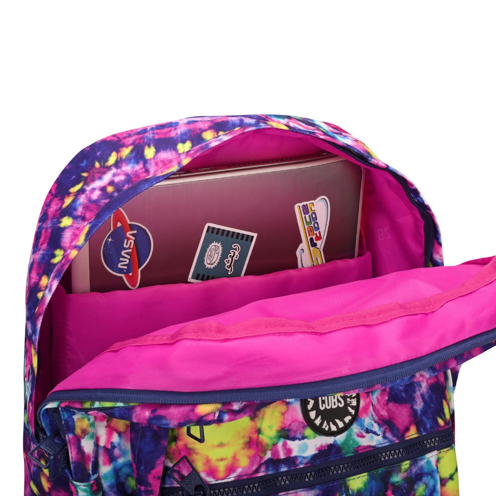 Mysterious blue Tie Dye Senior Backpack