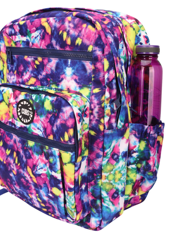 Mysterious blue Tie Dye Senior Backpack