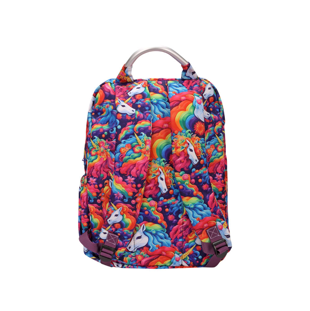 Rainbow Hair Unicorn Senior Backpack