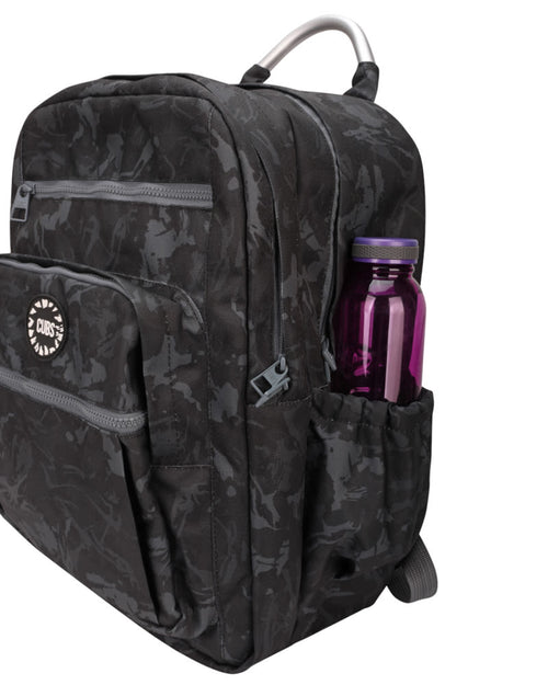 Abstract Black Senior Backpack