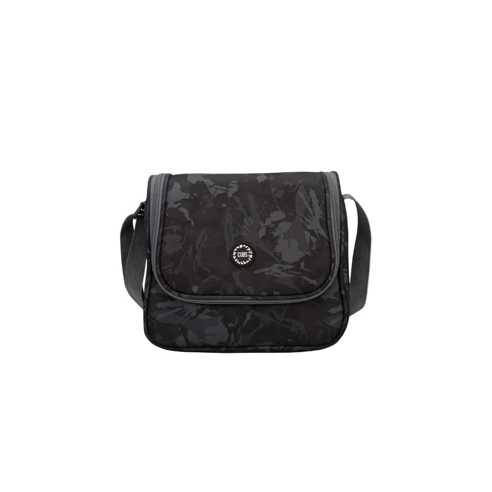 Abstract Black Senior Lunch bag