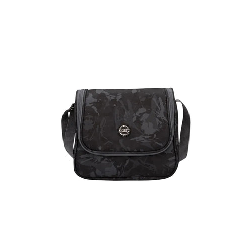 Abstract Black Senior Lunch bag