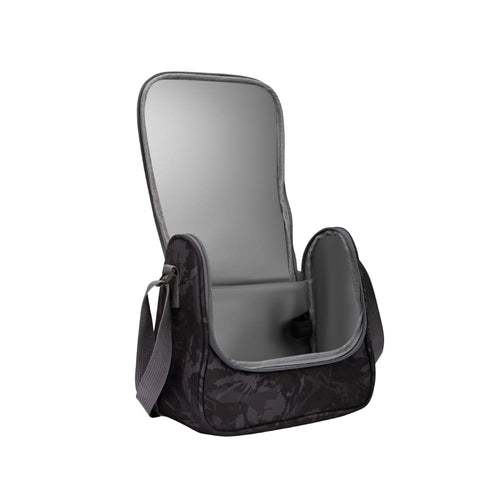 Abstract Black Senior Lunch bag