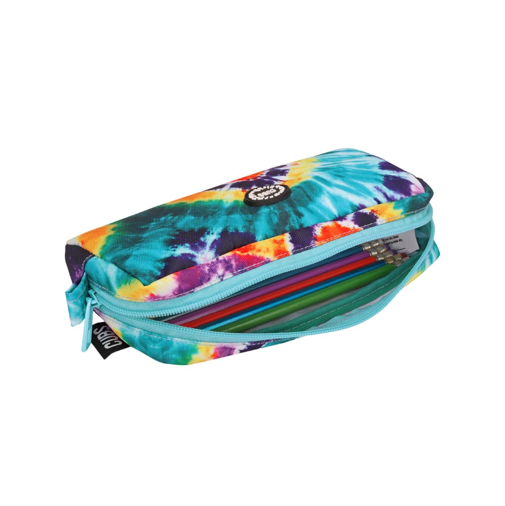 Purple Sun Rays Tie Dye Pencil case