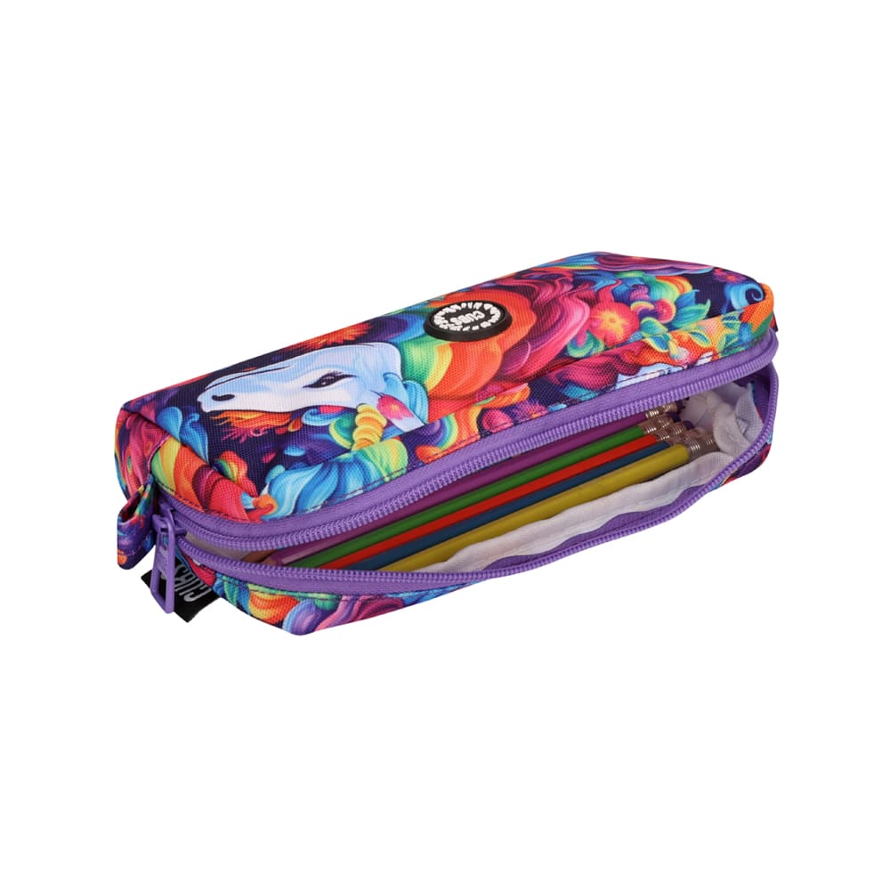 Rainbow Hair Unicorn Pencil case
