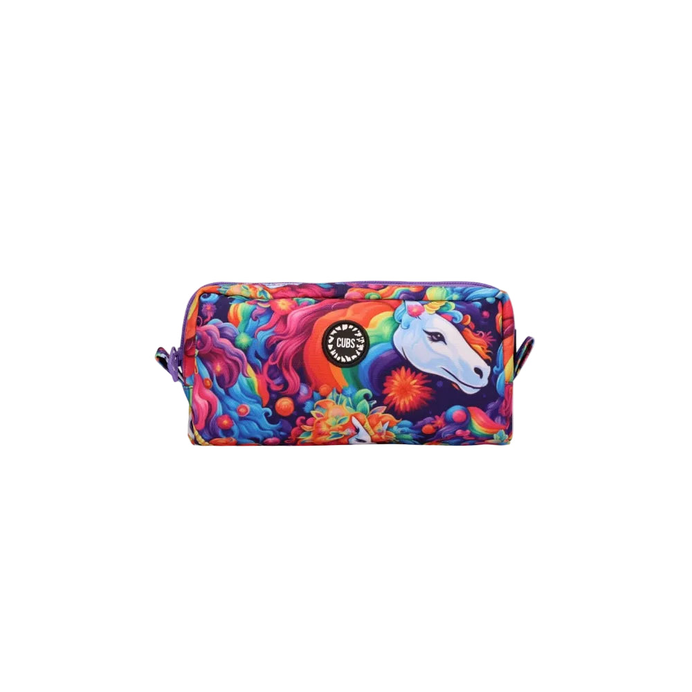Rainbow Hair Unicorn Pencil case