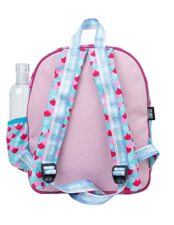 Mermaid Purple Hair Nursery Backpack